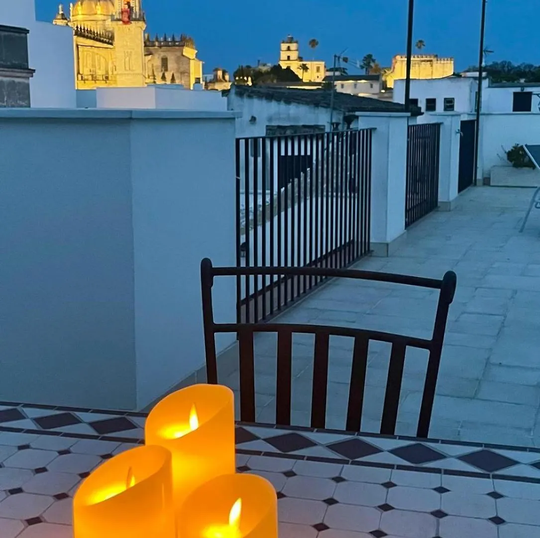 아파트 Palacio El Duende Old Town Parking Gratis Terraza Vista Catedral Alcazar 헤레스