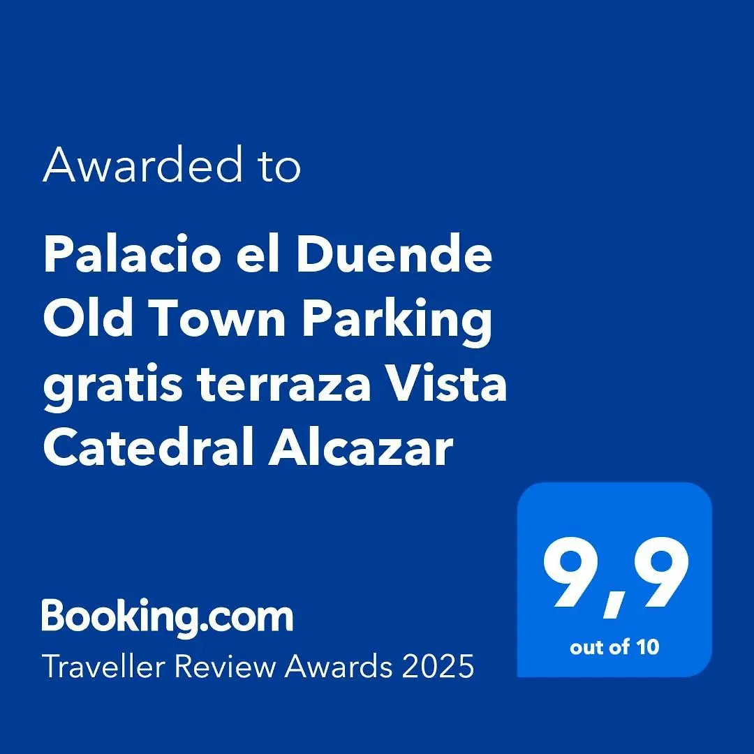 Palacio El Duende Old Town Parking Gratis Terraza Vista Catedral Alcazar Jerez de la Frontera Spagna